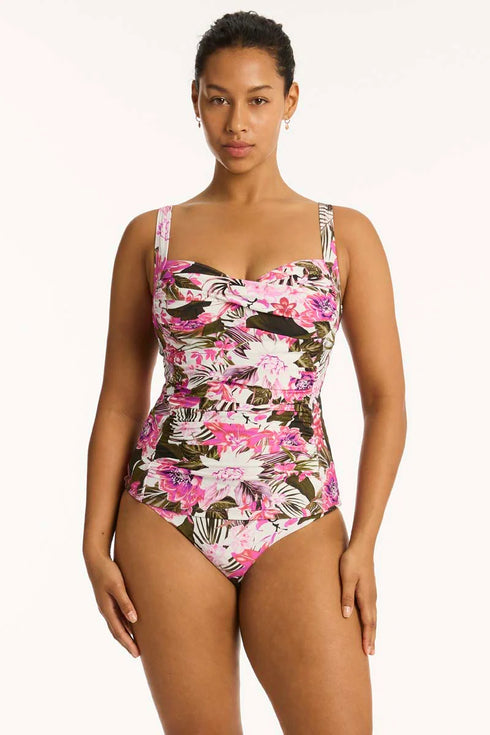 Sea Level Isla Twist Front Singlet Top